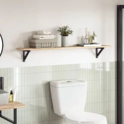 vidaXL bordplade 140x20x2 cm rektangulær massivt akacietræ