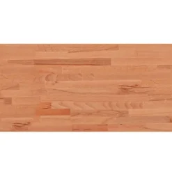 vidaXL bordplade 100x50x1,5 cm rektangulær massivt bøgetræ