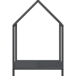 vidaXL brændestativ 40x25x60 cm koldvalset stål antracitgrå