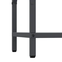 vidaXL brændestativ 34x25x70 cm koldvalset stål antracitgrå