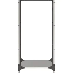vidaXL brændestativ 40x30x80 cm rustfrit stål