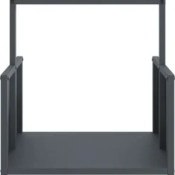 vidaXL brændestativ 40x40x40 cm koldvalset stål antracitgrå
