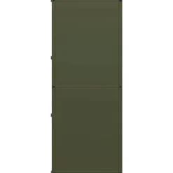 vidaXL brændestativ 40x30x75 cm koldvalset stål olivengrøn