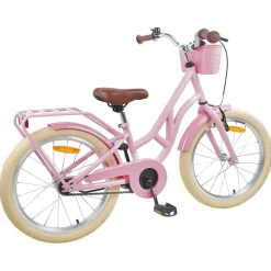 vidaXL Børnecykel 24 tommer til 8-12 år Lys pink
