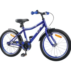 vidaXL Børnecykel 20 tommer til børn i alderen 6-11 år Mørk blå