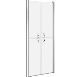 vidaXL brusedør 71x190 cm matteret sikkerhedsglas