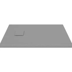 vidaXL brusekar 80x80 cm SMC grå