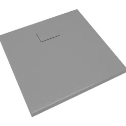 vidaXL brusekar 80x80 cm SMC grå