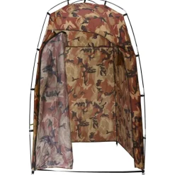 vidaXL bruser/WC/omklædningstelt camouflagefarvet
