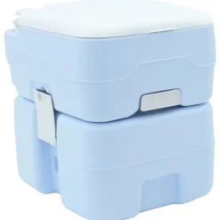vidaXL Camping toilet Blå 41,5 x 36,5 x 42 cm Høj-densitet Polyethylen