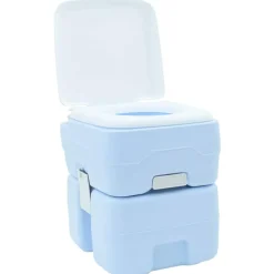 vidaXL Camping toilet Blå 41,5 x 36,5 x 42 cm Høj-densitet Polyethylen