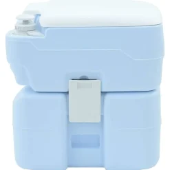 vidaXL Camping toilet Blå 41,5 x 36,5 x 42 cm Høj-densitet Polyethylen