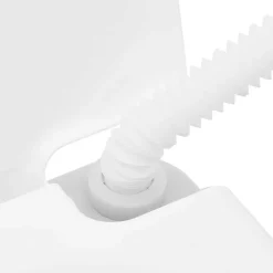 vidaXL Camping Toilet Sæt 2 pcs Grå og Hvid Høj-densitet Polyethylen