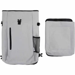 vidaXL Cykeltaske Grå 31 x 13 x 58 cm Polyester