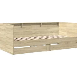 vidaXL daybed med skuffer uden madras 100x200 cm sonoma-eg