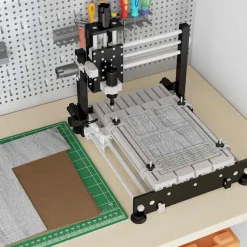 vidaXL Dekor Panels 12 pcs Grå Sonoma 30 x 30 x 0,27 cm