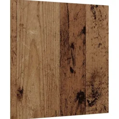 vidaXL Dekor Panels 12 pcs Gammelt træ 30 x 30 x 0,27 cm