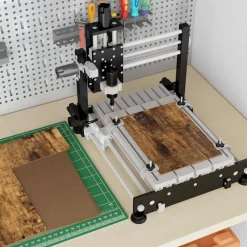 vidaXL Dekor Panels 12 pcs Røget eg 30 x 30 x 0,27 cm Konstrueret træ