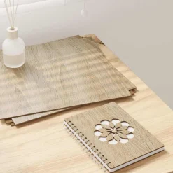 vidaXL Dekor Panels 12 pcs Sonoma eg 30 x 30 x 0,27 cm Konstrueret træ