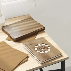 vidaXL Dekor Panels 12 pcs Artisan Egetræ 15 x 21 x 0.27 cm