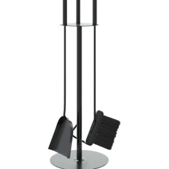 vidaXL 4-delt pejsværktøjssæt 22x59 cm stål