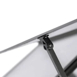 vidaXL drivhus med fundamentramme 169x58x195 cm aluminium antracitgrå