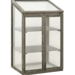 vidaXL drivhus 60x45x100 cm fyrretræ