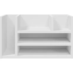 vidaXL dueslag til skrivebord 44,5x24x25 cm konstrueret træ betongrå