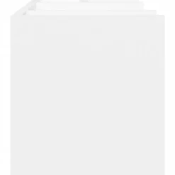 vidaXL dueslag til skrivebord 44,5x24x25 cm konstrueret træ betongrå