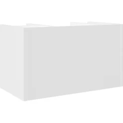 vidaXL dueslag til skrivebord 44,5x24x25 cm konstrueret træ betongrå