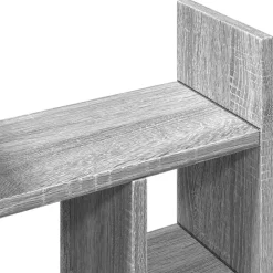 vidaXL dueslag 34,5x15,5x35,5 cm konstrueret træ grå sonoma-eg