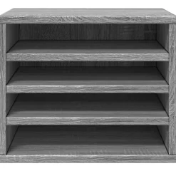 vidaXL dueslag 36x26x29,5 cm konstrueret træ grå sonoma-eg