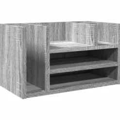 vidaXL dueslag 44,5x24x25 cm konstrueret træ grå sonoma-eg