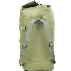 vidaXL duffeltaske i militærstil 85 l olivengrøn