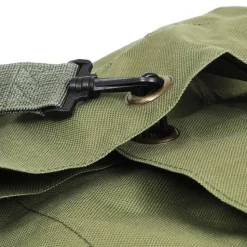 vidaXL duffeltaske i militærstil 85 l olivengrøn