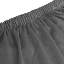 vidaXL elastisk 2-personers sofabetræk polyesterjersey antracitgrå