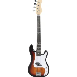 vidaXL elektrisk basguitar til begyndere inkl. taske 4/4 46
