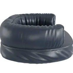 vidaXL ergonomisk hundeseng 60x42 cm skum og kunstlæder mørkeblå
