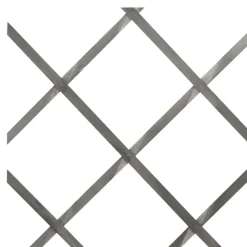 vidaXL espalierhegn 5 stk. 180x30 cm massivt fyrretræ grå