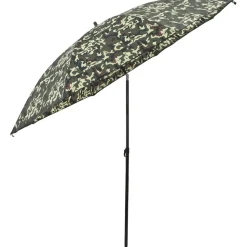 vidaXL Fisker Parasol Camouflage 240 x 210 cm Oxford polyester