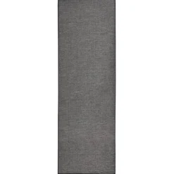 vidaXL fladvævet udendørstæppe 80x250 cm grå