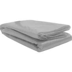 vidaXL flydende solopvarmet poolovertræk 260x160 cm PE grå