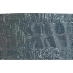 vidaXL flydende solopvarmet poolovertræk 549x274 cm PE sort og blå
