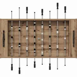 vidaXL Fodboldbord Artisan Eg 146,5 x 74 x 85 cm Konstrueret træ