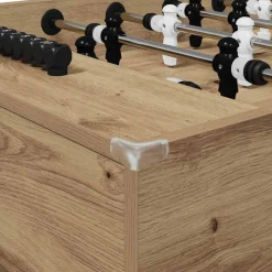 vidaXL Fodboldbord Artisan Eg 146,5 x 74 x 85 cm Konstrueret træ