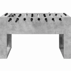 vidaXL Fodboldbord BetonGrå 146,5 x 74 x 85 cm Konstrueret træ
