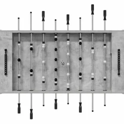 vidaXL Fodboldbord BetonGrå 146,5 x 74 x 85 cm Konstrueret træ