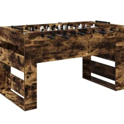vidaXL Fodboldbord Røget Eg 146,5 x 74 x 85 cm Konstrueret træ