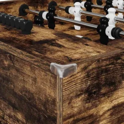 vidaXL Fodboldbord Røget Eg 146,5 x 74 x 85 cm Konstrueret træ