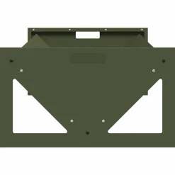 vidaXL Fodertrug til husdyr Oliven grøn 108 x 50 x 28 cm